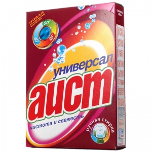 Стиральный порошок для ручной стирки Аист "Универсал", 400г (4301020016)