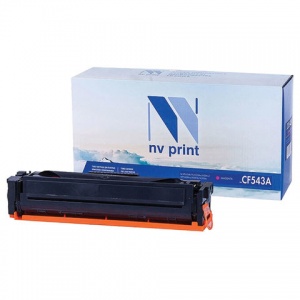 Картридж NV-Print совместимый с HP 203A CF543A (1300 страниц) пурпурный